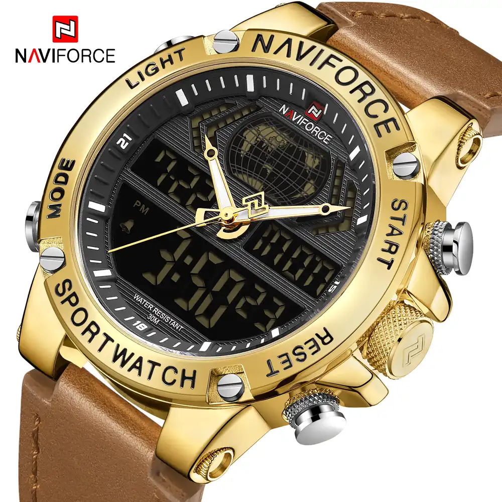 naviforce genuine leather