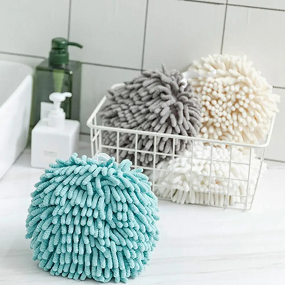 Ball Shape Soft Hand Towel Quick Dry Strong Water Absorbent Towels