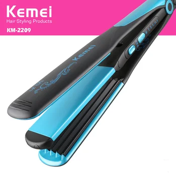 

Kemei hair curling Ionic corn hair straightening curly hair dual-use electric splint Easy to operate Straight hair curls KM-2209