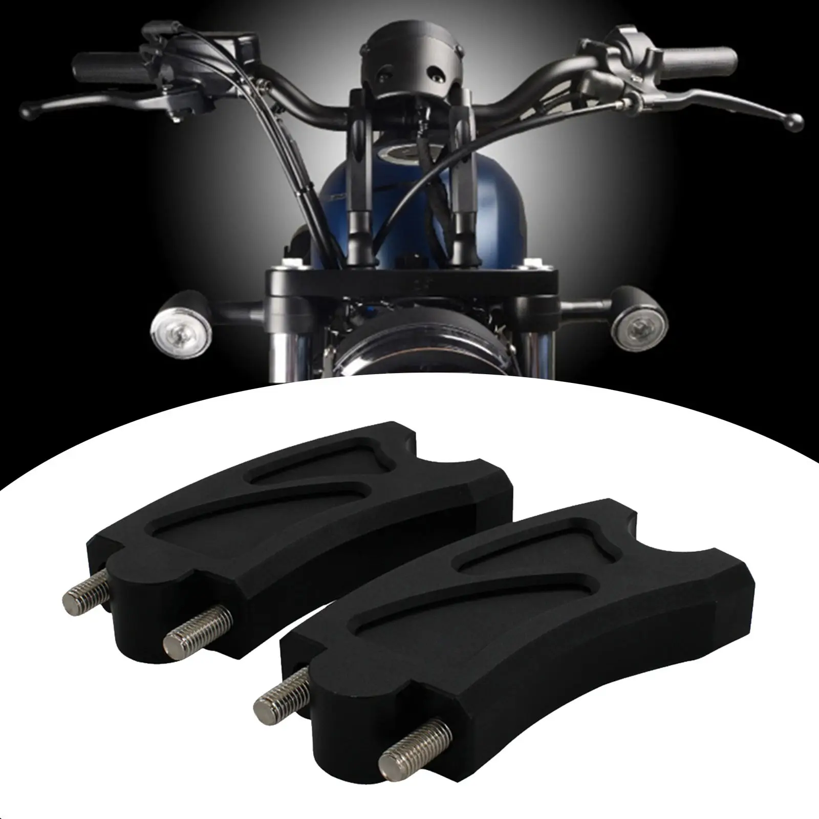Kit Accessori Adattatore Morsetto Sollevatore Manubrio Moto Universale Per Honda Rebel Cmx 500/300, Cmx500, Cmx300