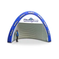 6mwx4.3mhx4.3ml Oval Inflatable Stage Tent Elliptic Large Inflatable Marquee Cover For Outdoor Events Advertising Show Shelter 1