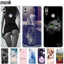 Мягкий силиконовый чехол для huawei honor 10 lite, чехол s 6,21 дюймов, мягкая задняя крышка для телефона из ТПУ для honor 10 lite, чехол Etui full 360