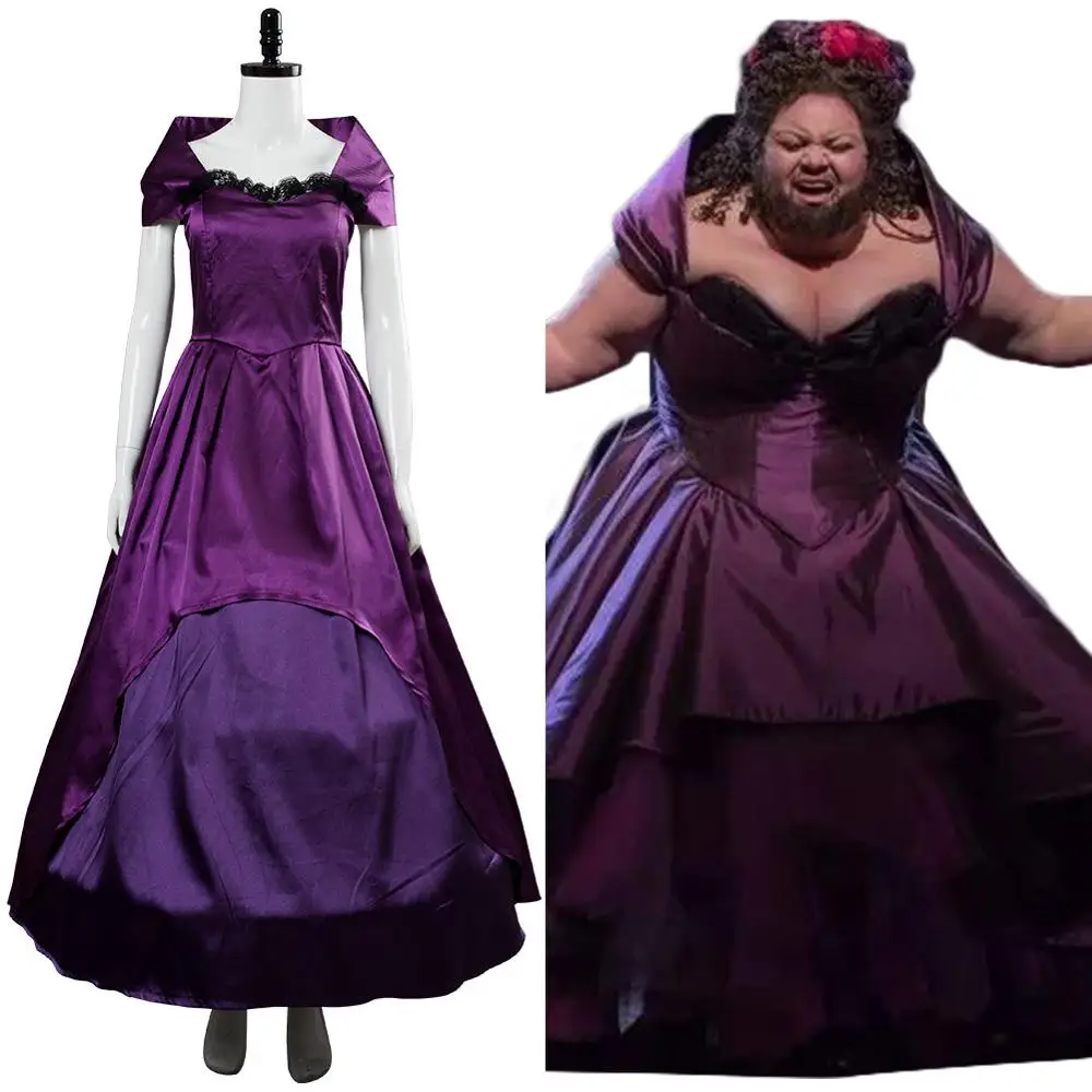 De Grootste Showman Cosplay Lettie Lutz De Bebaarde Vrouw Kostuum Gown Dress Halloween Carnaval Kostuum Custom