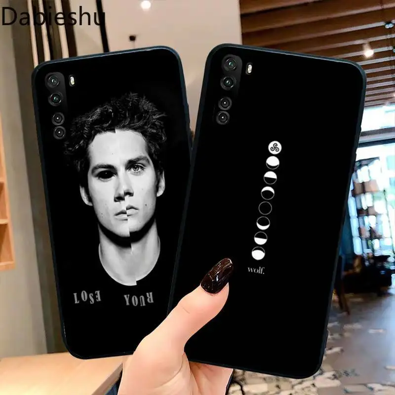 Мягкий чехол с изображением подростка волка Дерека Хейла для Huawei P40 P30 P20 lite Pro Mate 20