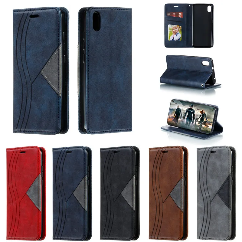 Magnetic absorption Leather Flip Case Xiaomi Redmi Note 7 Case Retro Wallet Card Holder Stand Book Cover Xiaomi Redmi 7A0