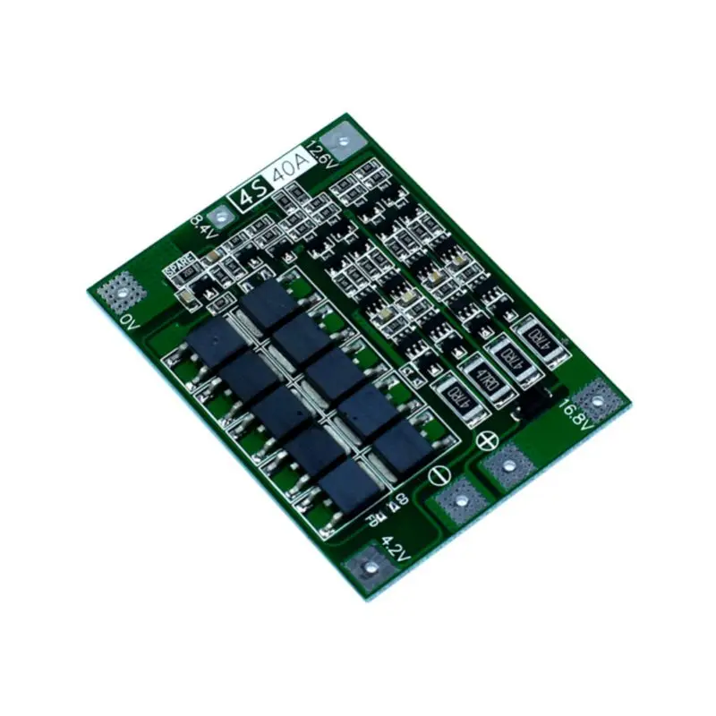 4S 40A плата защиты батареи PCB плата 18650 защита зарядного устройства, смазка аккумуляторная печатная плата PCB BMS модуль