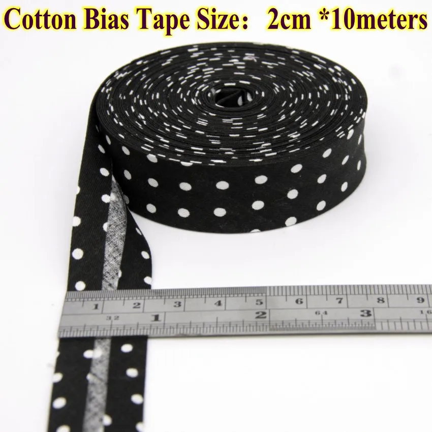 Checks Patterns Printe Bias Tape 20mm,10meter Spots Scottish Twill Fabric Fold Cotton Twill Tape BeylaNHment 100% Cotton Bias Tape Dots,Stripes 