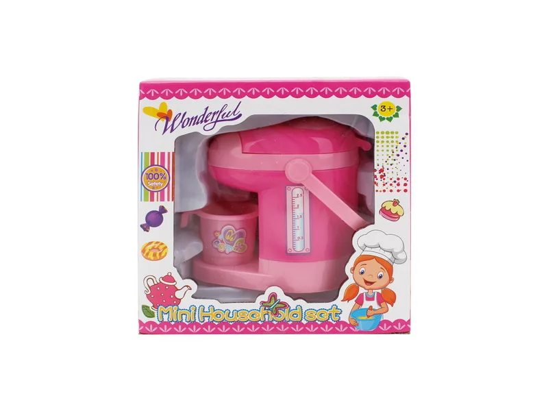 

Mini Kitchen Play House Tableware Kitchenware Kit Model Water Dispensers Home Appliance Children Play House Toys