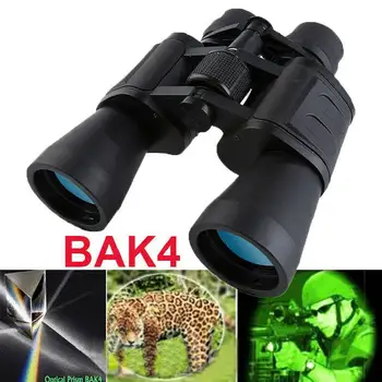 

100X180 HD Compact Binoculars Night Vision Telescope BAK4 Prism High Power Waterproof Outdoor Camping Hunting Concert Binoculars