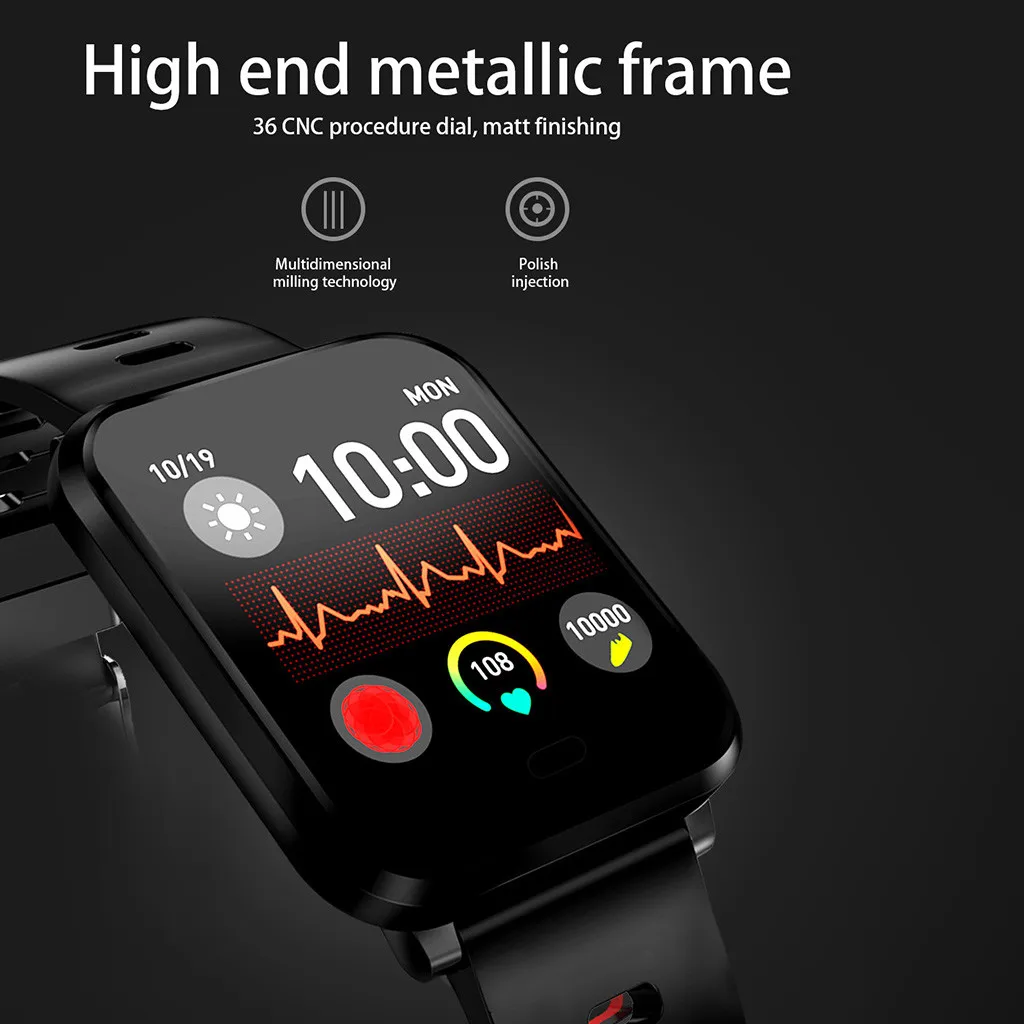 Смарт часы Beautyss K10 с монитором кровяного давления пульсометром Bluetooth фитнес amazfit