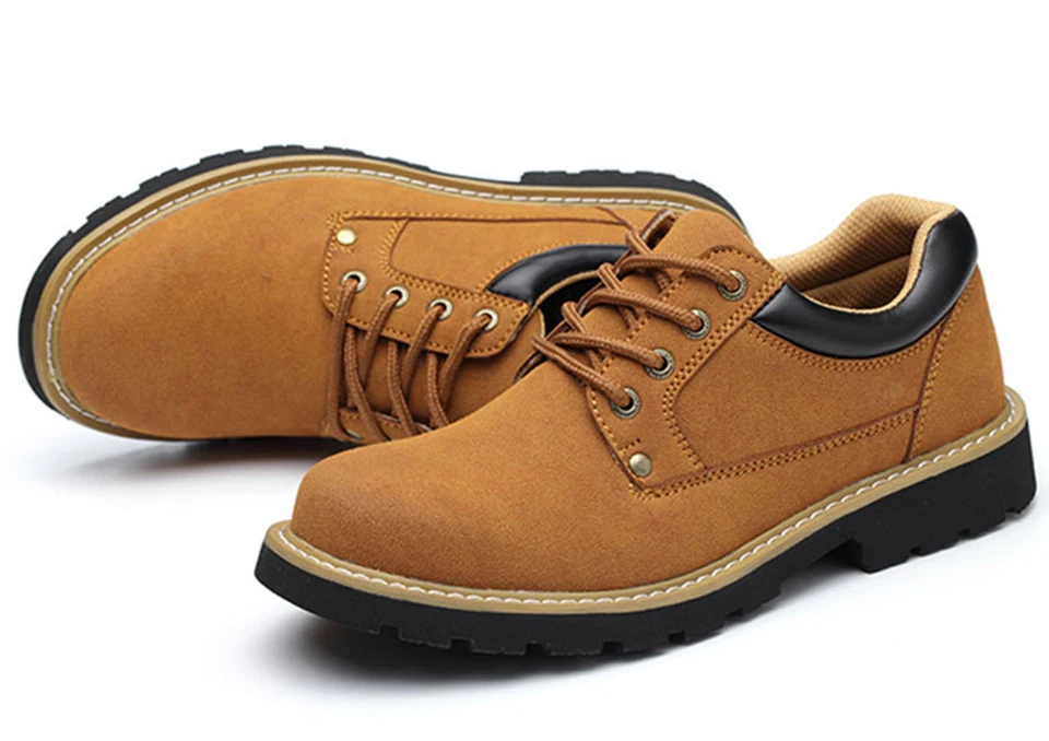 Г. Летняя мужская рабочая обувь из стали, противоскользящие дышащие износостойкие рабочие туфли, Размеры 35-45