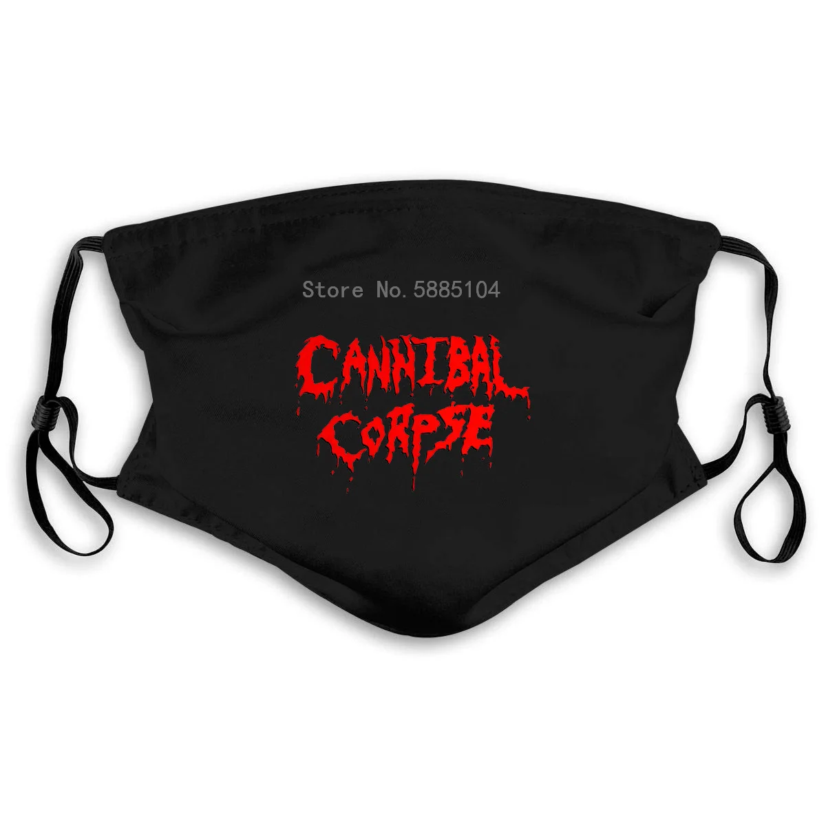 CANNIBAL логотип трупа DEATH METAL GRINDCORE Крис Барнс новая белая стильная маска для рта