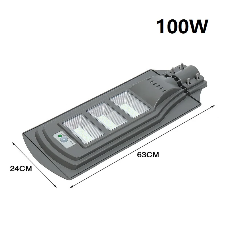 Светодиодный уличный светильник на солнечной батарее s 100 Вт Солнечный датчик движения/радар движения+ светильник/пульт дистанционного управления Водонепроницаемый Уличный настенный светильник для сада и двора