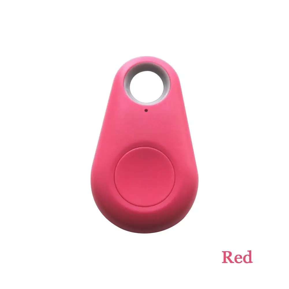 Смарт-мини gps устройство для отслеживания домашних животных анти-потеря Водонепроницаемый Bluetooth Tracer для домашних собак кошачьи ключи кошелек сумка детское оборудование - Цвет: Red
