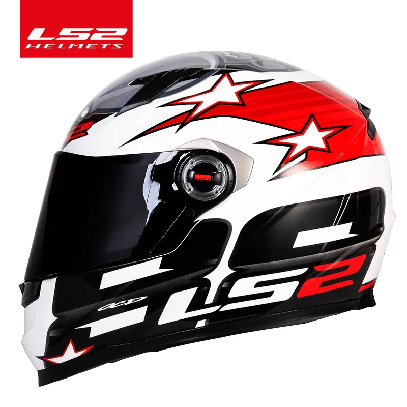 LS2 FF358 полный уход за кожей лица moto rcycle шлем Высокое качество LS2 Флаг Бразилии capacete шлем moto руля ECE утвержден без насоса