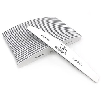 

20pcs 240/240 Nail Files Set Sanding Buffer Block Double Side Nail Files For All UV Gel Nail Polish Plastic Manicure Care Tool