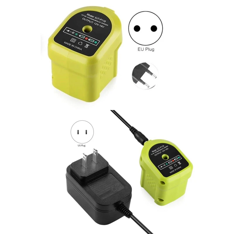 P119 Nicd литий-ионное двойное зарядное устройство для Ryobi 18 в ONE + батарея P102 P103 P104 P105