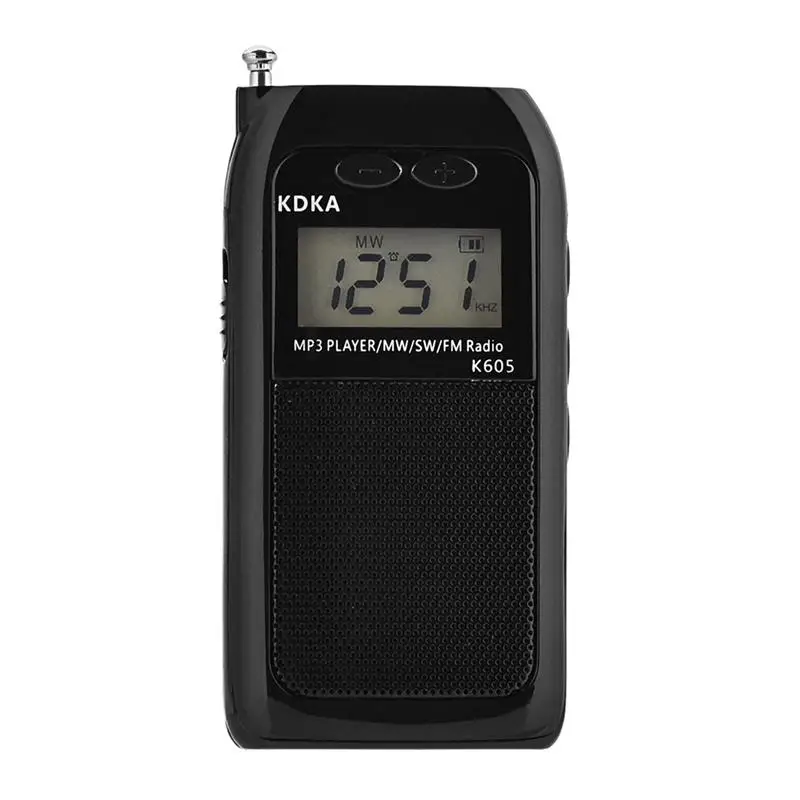 AOZBZ Φ подсветка FM MW SW TF карта телескопическая антенна Приемник тюнинг карманная