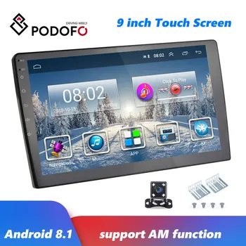 

Podofo Android 8.1 Car Multimedia Player 9" GPS 2Din Car Stereo Radios Bluetooth AM WIFI Mirrorlink MP5 Player Audio Stereo