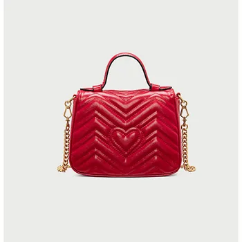 

Luxury Fashion Designer High Quality V-Plaid Shoulder Bag for Women Gold Chain Flap Handbag Clutch with Top Handle Office Daily