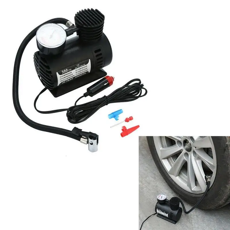 electric air pump for bicycle tires