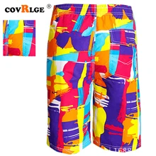 Covrlge Couples Beach Shorts Man Summer Gyms Workout Male Breathable Mesh Quick Dry Sportswear Jogger Beach Short Pants MKX060