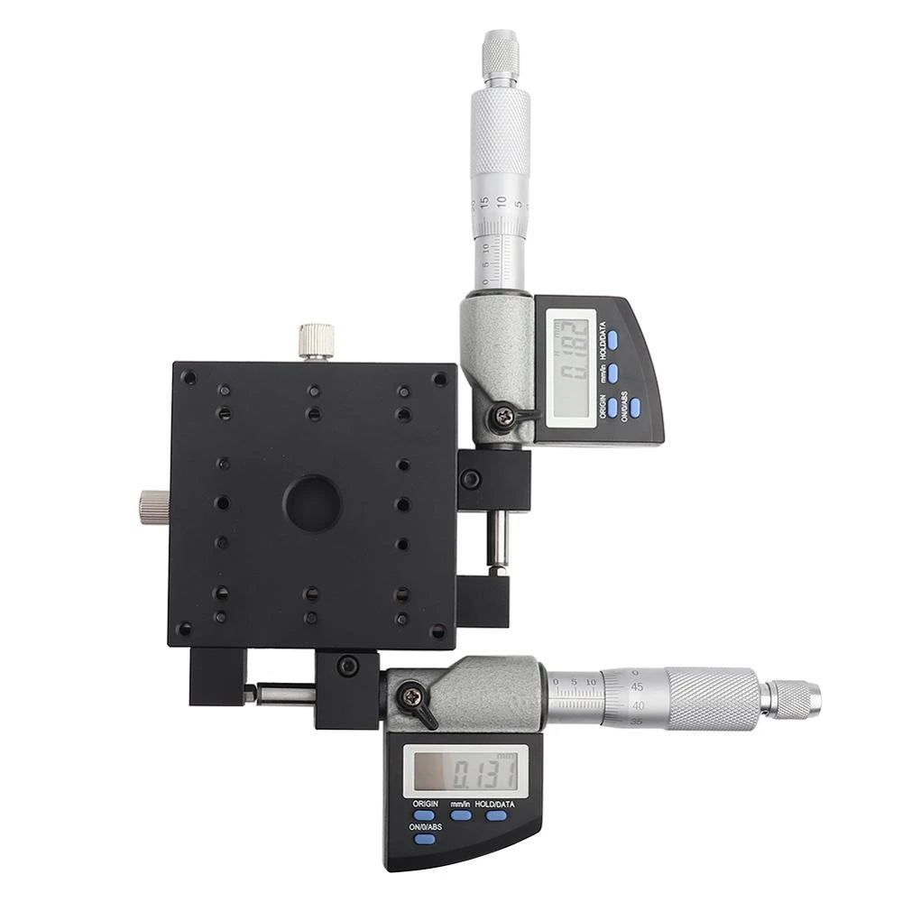 Linear Platform Roller Fine Tuning Micrometer Digital Display Linear Platform Roller Fine Tuning Micrometer Digital Display