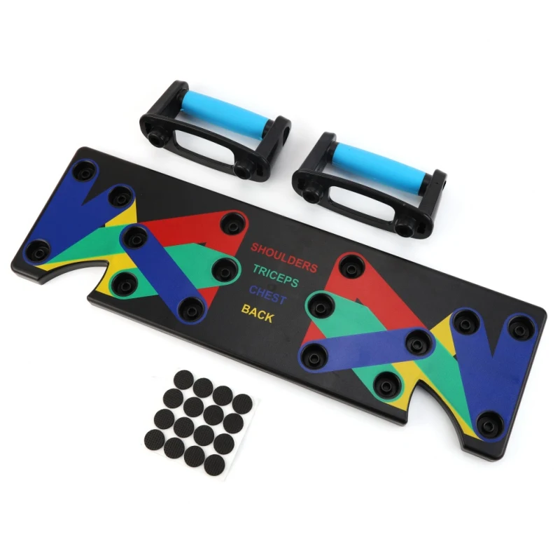 

Unisex Multifunction Push Up Rack Board 9 In 1 Body Building Fitness Exercise Tools Push-up Stands For GYM Body Training
