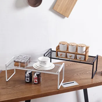 

Creative Multi-functional Layered Arrangement Shelf Kitchen Supplies Dish Drip Rack Storage