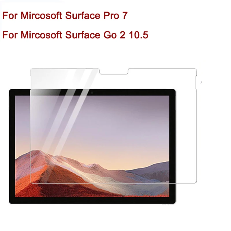 Tempered Glass For Microsoft Surface GO 2 2020 10.5 inch Pro 7 12.3 Tablet Laptop Screen Protective Film Go2 Pro7 | Компьютеры и офис