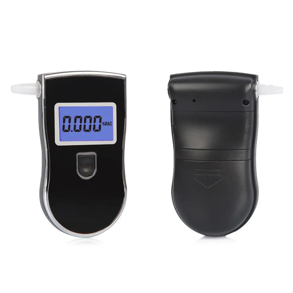 Портативный цифровой дисплей детектор алкоголя в дыхании портативный тестер алкоголя газа полицейский ЖК-дисплей цифровой дыхательный быстрый ответ