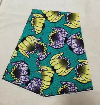

Hot Sale Nigerian Real Wax African Wax Print Fabric Wax High Quality 100% cotton for Sewing 6Yards XF20529--5