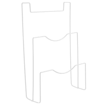 

Lid Draining Rack Organizer Metal Holder Cutting Board Plate Storage Stand Door Hanging Dishes Drainboard Pan Shelf