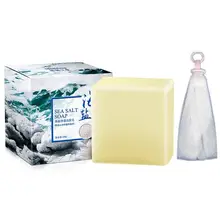 100 г очиститель увлажняющее козье молоко мыло Удаление прыщей поры, акне лечение море мыло с солью уход за лицом мытье основа мыло