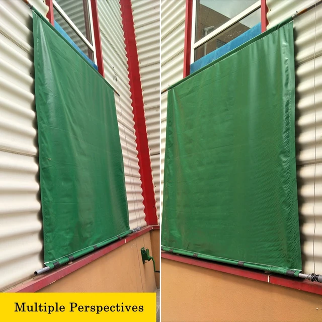 Mezőgazdasági Henger Redőnyök Ponyma Védekezés Hideg Tartsa Meg A Meleg Vízálló Ruhát, Szélálló Eső- - Image 3