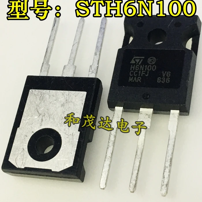 2шт/STH6N100 H6N100 TO-247
