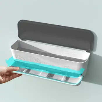 

1pc Chopsticks Box Plastic Chopstick Holders Wall Mounted Chopstick Rack Perforation-Free Racks Drain Chopstick Chopstick Holder