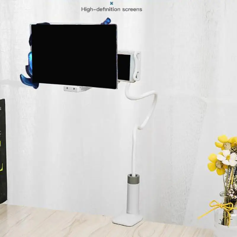 White 8 Inch Мобильный телефон высокой четкости проекционный Кронштейн регулируемый гибкий все углы телефон планшет держатель 3D HD увеличитель экрана - Цвет: White 8 Inch
