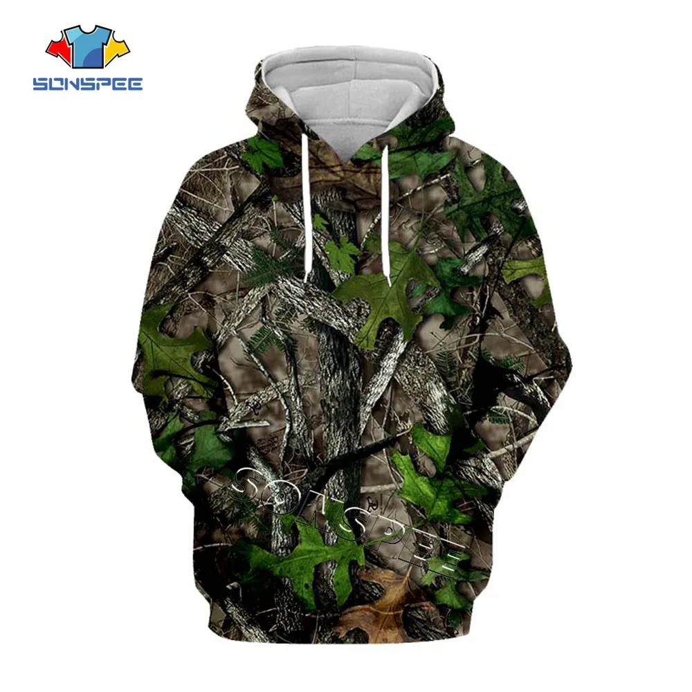 SONSPEE 3D Printed Maple Leaves Camouflage Hoodies Men Women Outdoor Fishing Camping Hunting Clothing Unisex Pullover Hooded Top SONSPEE 3D Printed Maple Leaves Camouflage Hoodies Men Women Outdoor Fishing Camping Hunting Clothing Unisex Pullover Hooded Top