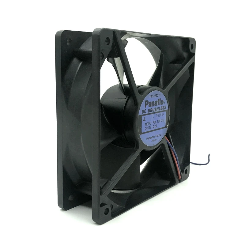 FBK 12G12LE для Panaflo 12038 12V двойной шар DC охлаждающий вентилятор 12cm Ultra 0.20A