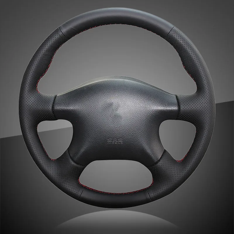 Оплетка на руль из натуральной кожи для Nissan Almera N16 Pathfinder Primera Paladin Old XTrail 2001 2006