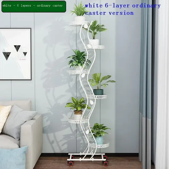 Dekarosyon Garten Dekoration Varanda Dekorasi Terrasse Saksisi Decorer Afscherming Balkon Balkon Balcon Berdiri Rak Tanaman Rack Shelf Rack Outdoorrack Metal Aliexpress
