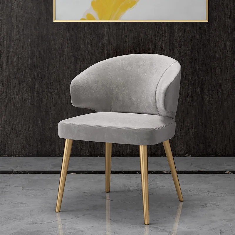 

Nordic Dining Chair Back Chair Creative Leisure Soft Chair Cafe Modern Minimalist Chair Light Luxury Small Apartment Home Chair