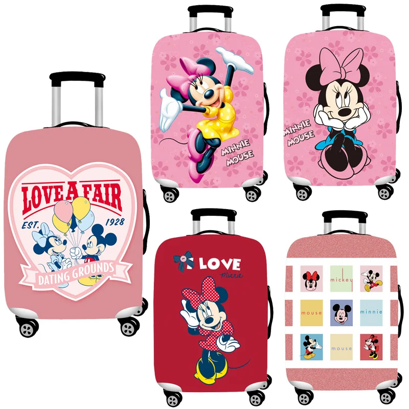

Mickey Pattern Elastic Luggage Cover Protector Dustproof 18-32 Inch Trolley Suitcase Case Protective Covers Travel Accessories