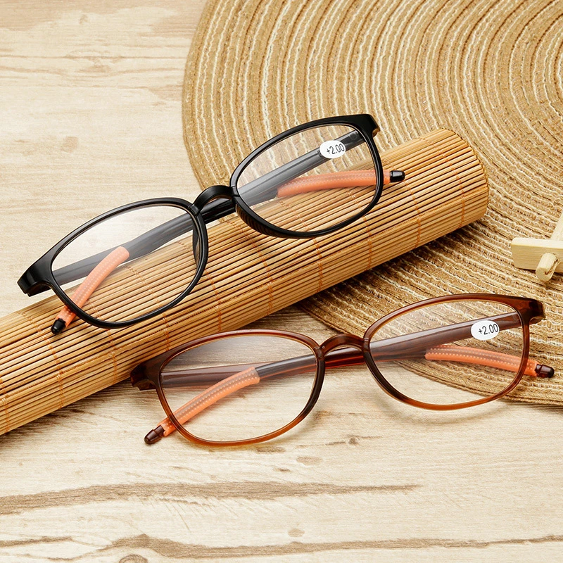 Zilead удобные круглые очки для чтения для женщин и мужчин сверхлегкие прозрачные HD линзы из смолы пресбиопические очки при дальнозоркости