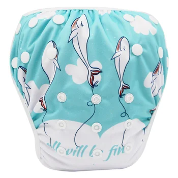 

1PC Breathable Swimwear Unisex Swimming Trunks Soft Bathing Slips Swimming Pants for Baby Girl Boy