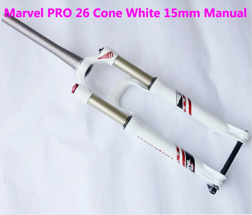 26 PRO cone 15mm M Велосипедная вилка Manitou Marvel Comp Machete 27,5 29er, воздушные вилки, размер, горный велосипед MTB, вилка с подвеской PK to SR SUNTOUR - Цвет: 26 PRO cone 15mm M