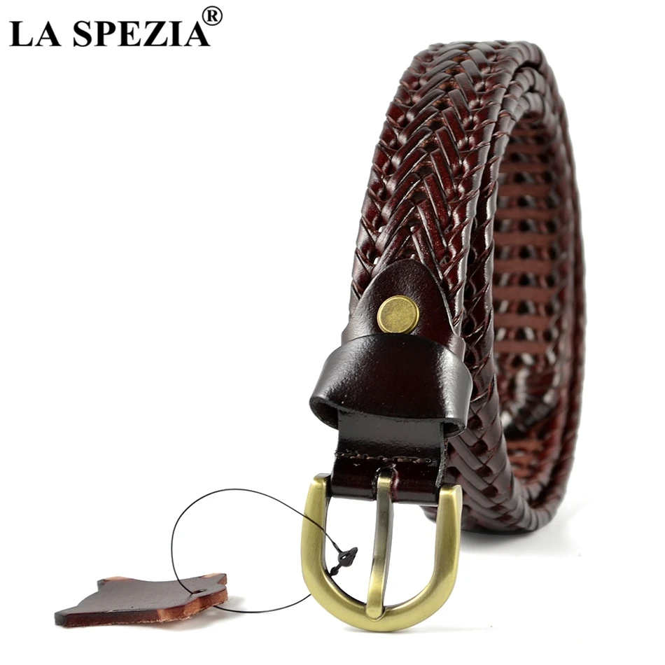 designer leather belts ladies