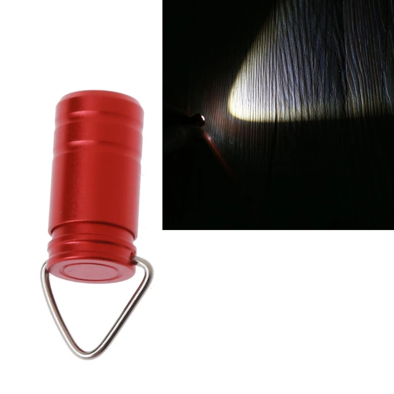 Protable Super Tiny Keychain Flashlight Smallest Bright Key Ring Light
