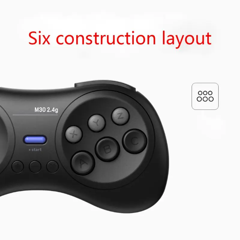 1 комплект M30 2,4G беспроводной геймпад контроллер для sega Genesis Mini/Switch